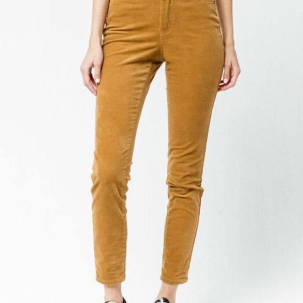 RSQ Women's High Rise Corduroy Womens Skinny Jeans 7/28